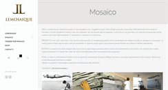 Desktop Screenshot of lemosaique.it